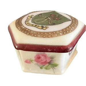 Vintage China Curio Box‎ Lyndhurst England